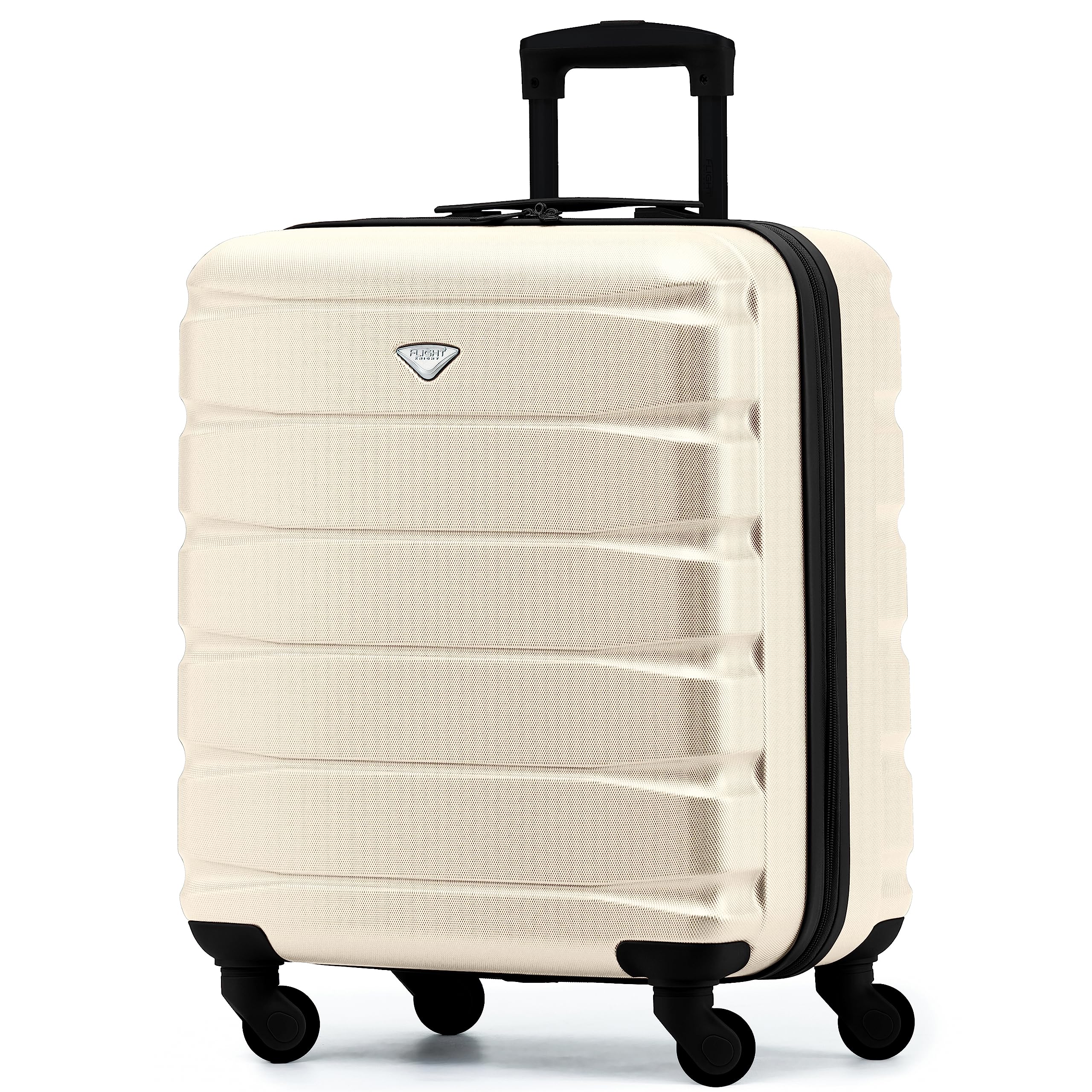 Flight Knight Lightweight 4 Wheel ABS Hard Case Medium Suitcase Approved for Over 100 Airlines Including easyJet, British Airways, Ryanair, Jet2, Emirates & Many More - Check-in Medium Size 25" — view 193