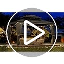 10x13ft Double Roof Hardtop Gazebo, Heavy Duty Galvanised Steel Hardtop Pavilion with Nettings and Curtains, Metal Roof Gazebo for Patio, Terrace, Lawn and Deck, Brown