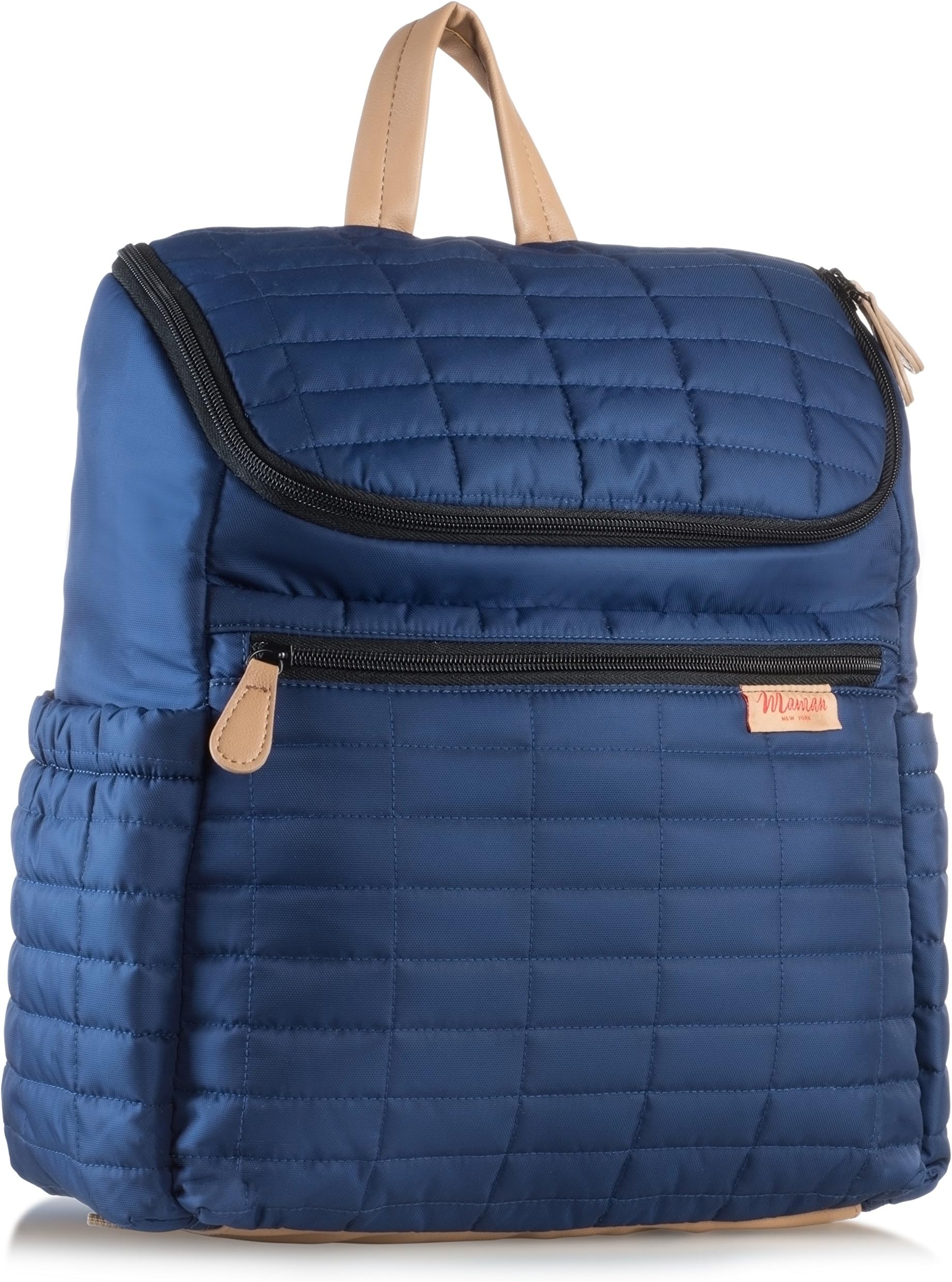 Diaper Bag Backpack with Stroller Straps. Baby Diaper Backpack For Women, Men, with Matching Changing Pad.