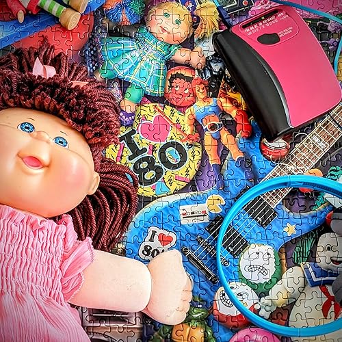 Miniatura 9 de We Love the 80s - Rompecabezas de 1000 piezas  Rompecabezas de nostalgia de los años 80  Rompecabezas sostenible para adultos  Tablero 100%