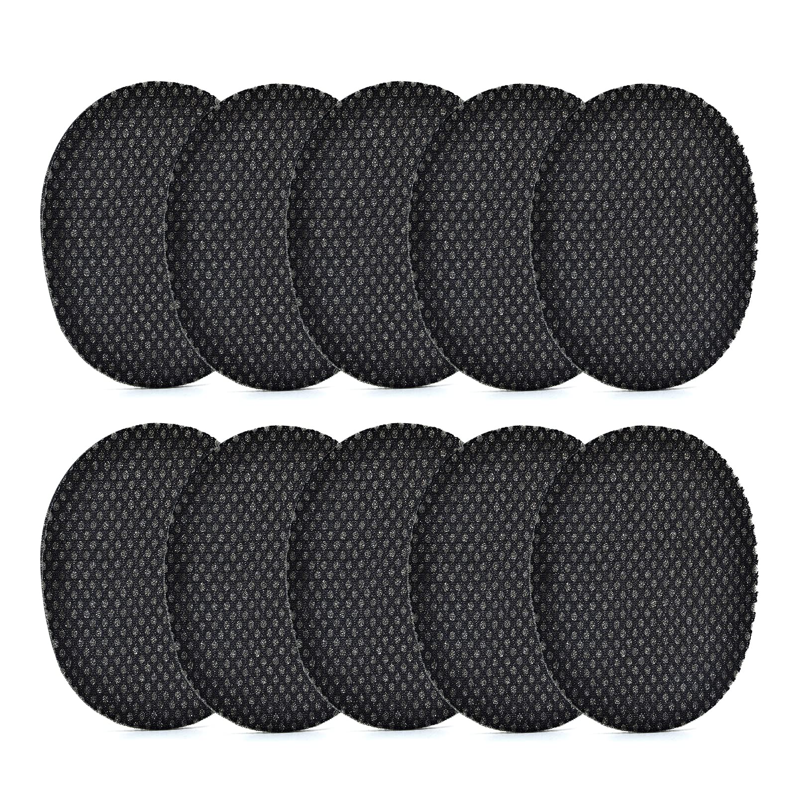 5 Pairs Ear Pads for 3m Workbenches Tactical 100/300/500 Work Songs, Connect Swat Tac Peltor X1A-X5A Comtac Series Protac Series Headset, Earmuff Foam Cover (Solid Type)