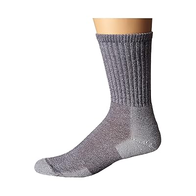 Thorlos Ultra Light Hiking Crew Single Pair Crew Cut Socks Shoes Quarry Grey