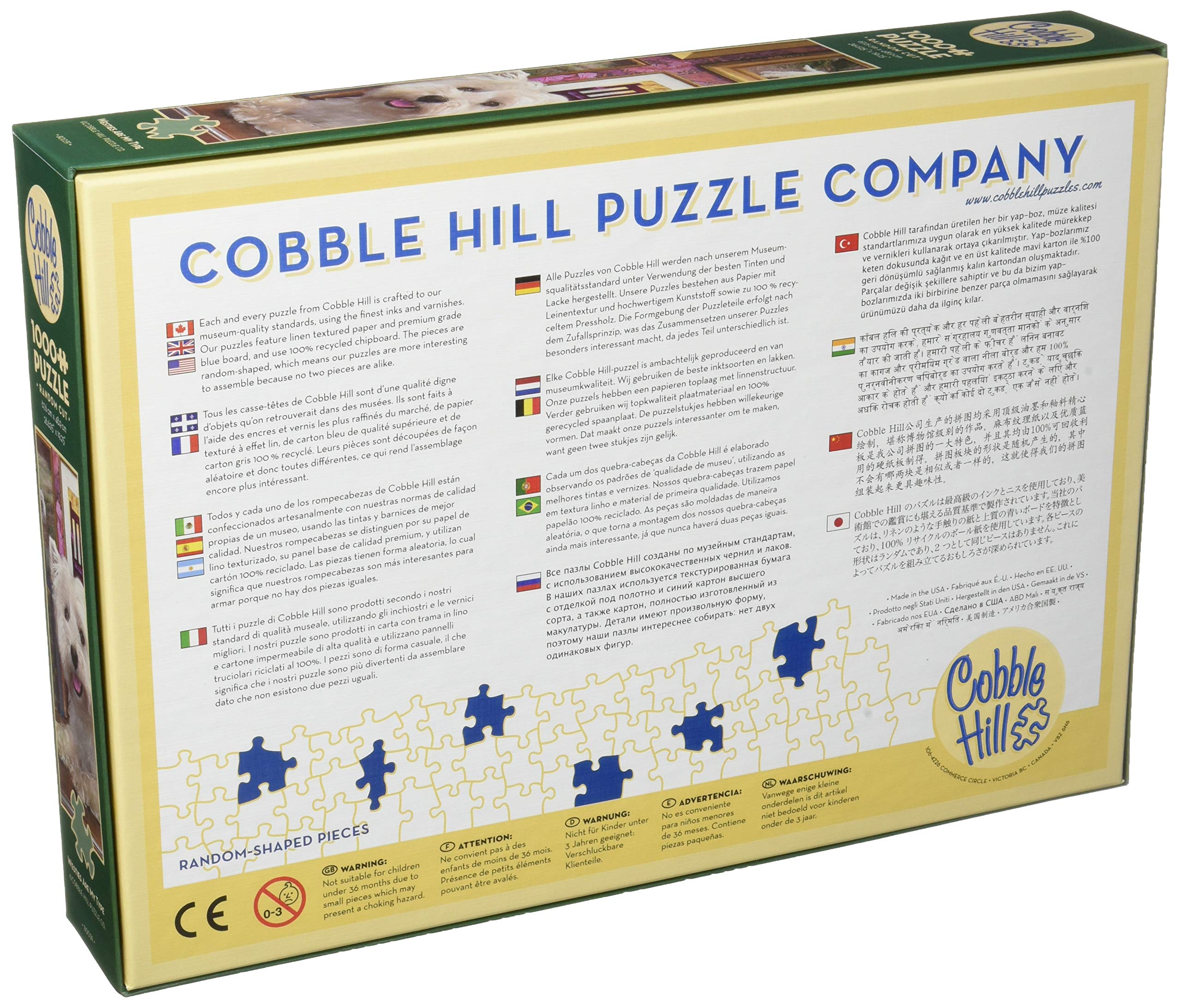 Amazon.co.jp: 1000ピース Cobble Hill ジグソーパズル Westies Are My