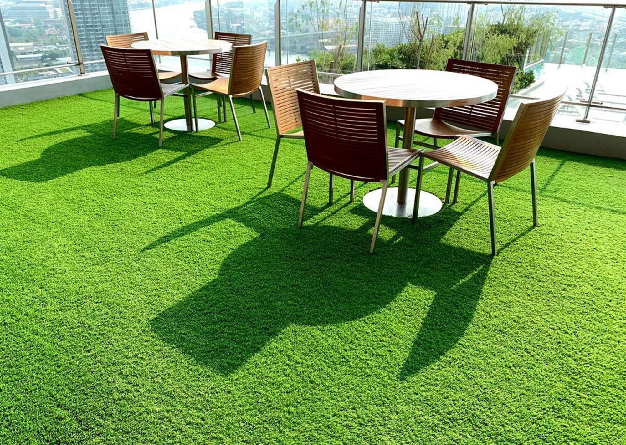 Artificial Grass Carpet Mat High Density Fake Grass Carpet Mat for Covering Garden, Hotel, Restaurant, Wall, Terrace, Balcony,Home Decor, Lawn, Doormat, Hall1 Piece SS40-image-29