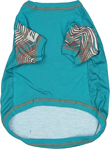 Miniatura 2 de Zubaz NFL - Camiseta para mascotas del equipo para perros, Miami Dolphins, talla XS