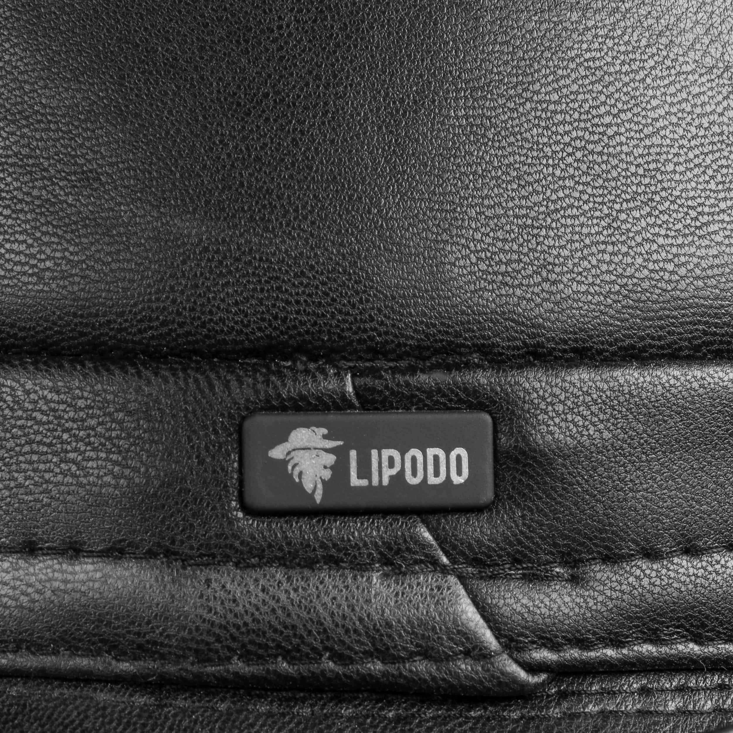 LIPODO Trilby Sombrero de Tela Estilo Cuero con Banda de Piel Hombre Todo el ano