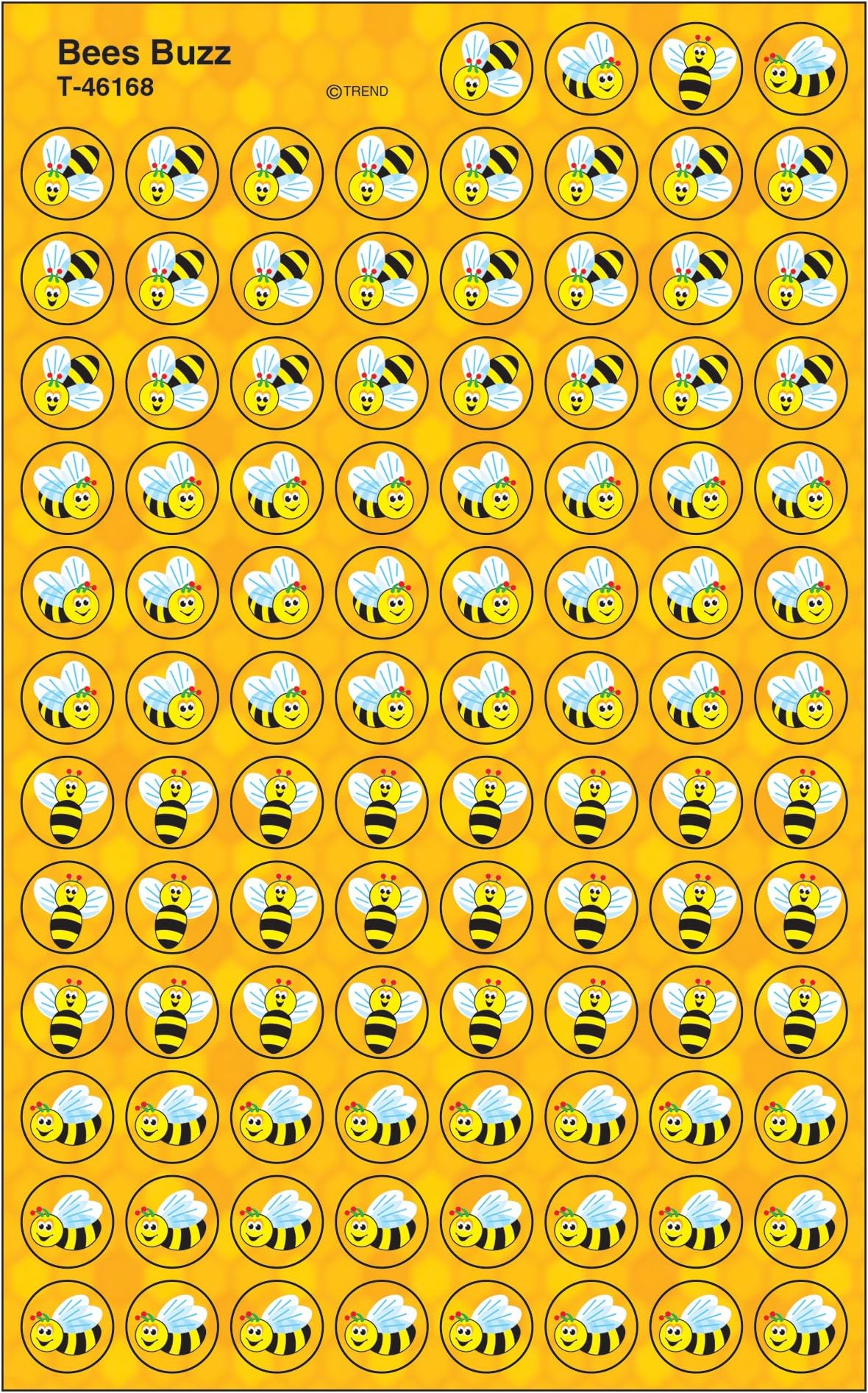 Trend Bees Buzz superSpots Stickers, Classroom Incentives, 800 Count