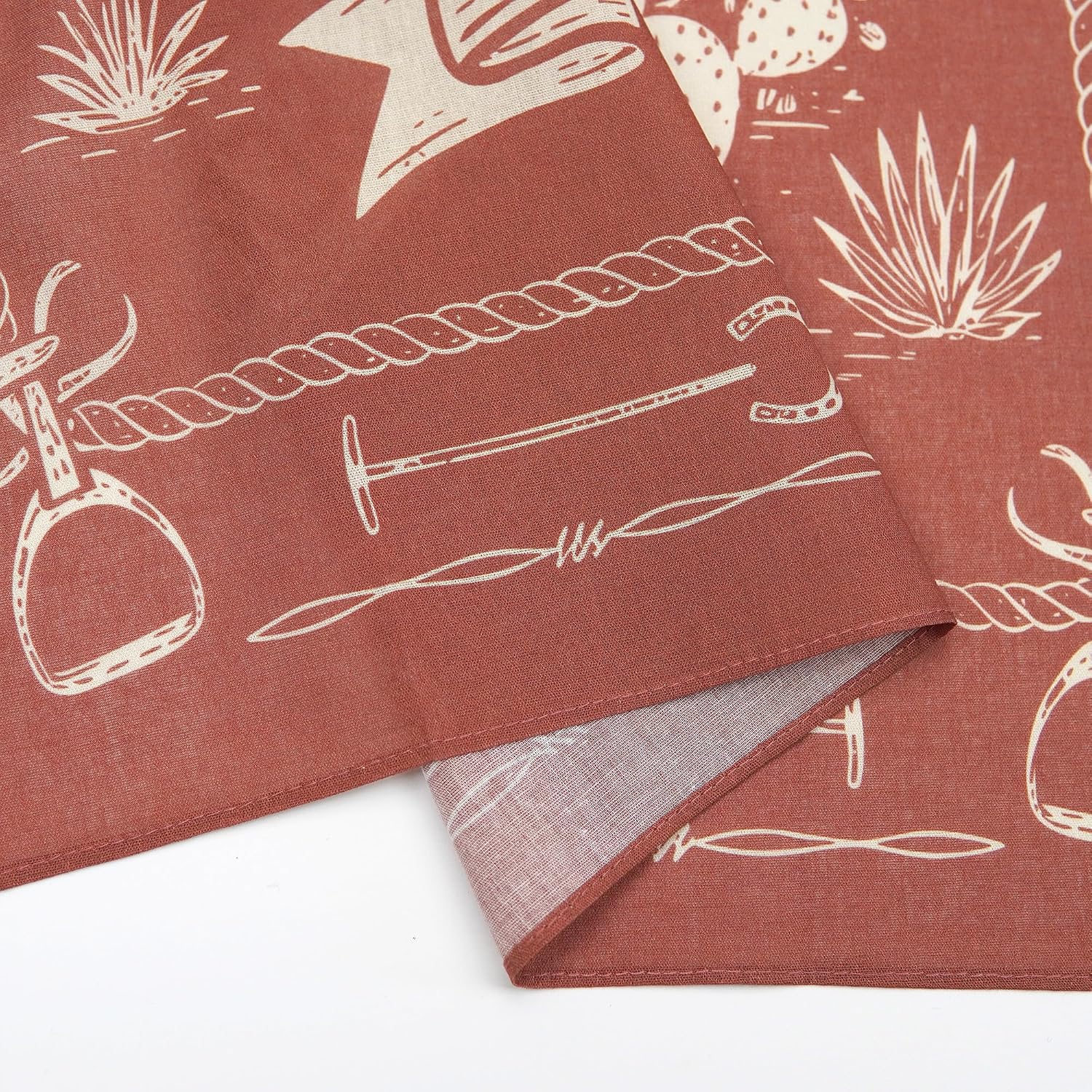 22"×22" Original Design Cotton Bandana | Multi-Purpose Headwear image 3