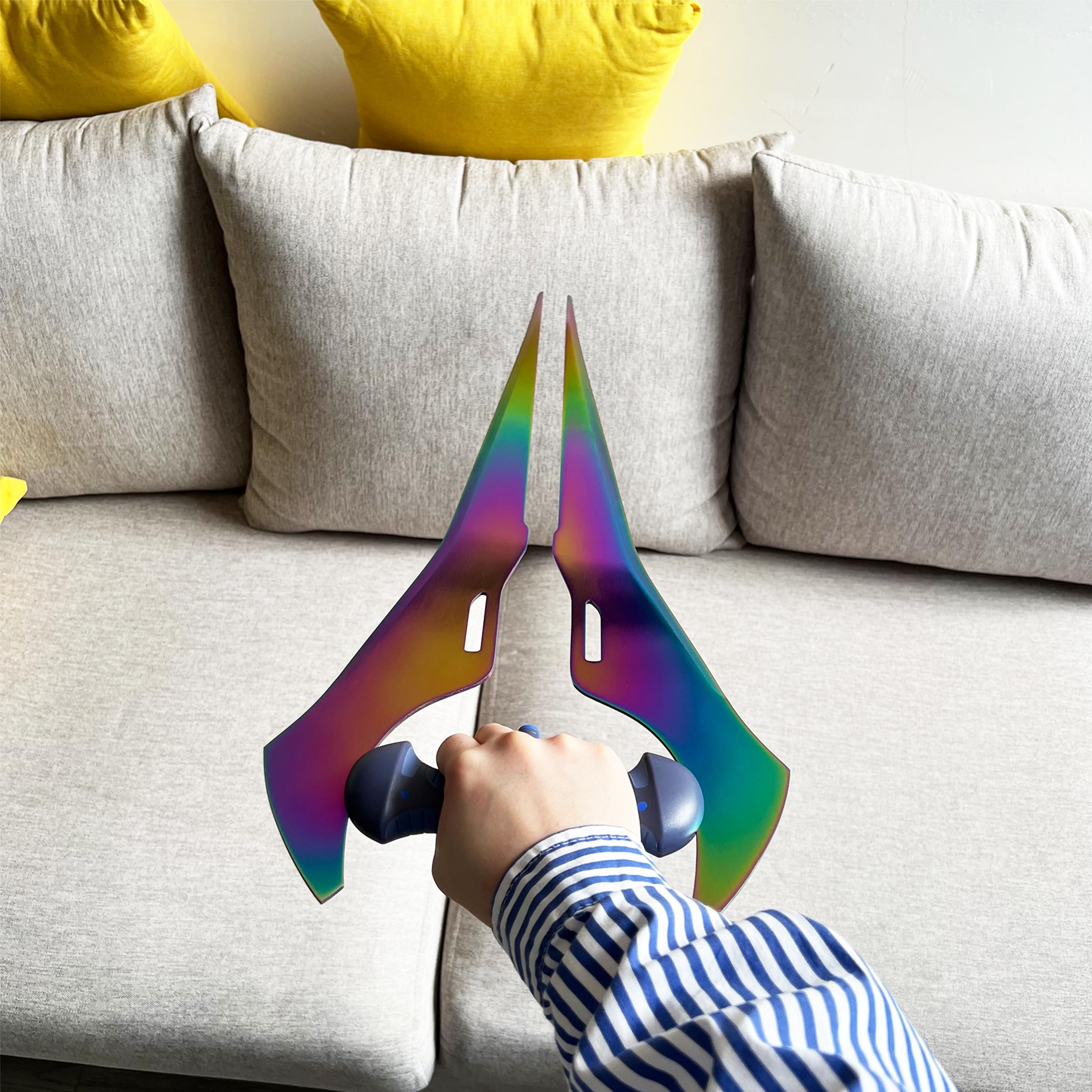 halo energy sword lightsaber stainless steel 26.7-inch cosplay role playing, collecting, gifts