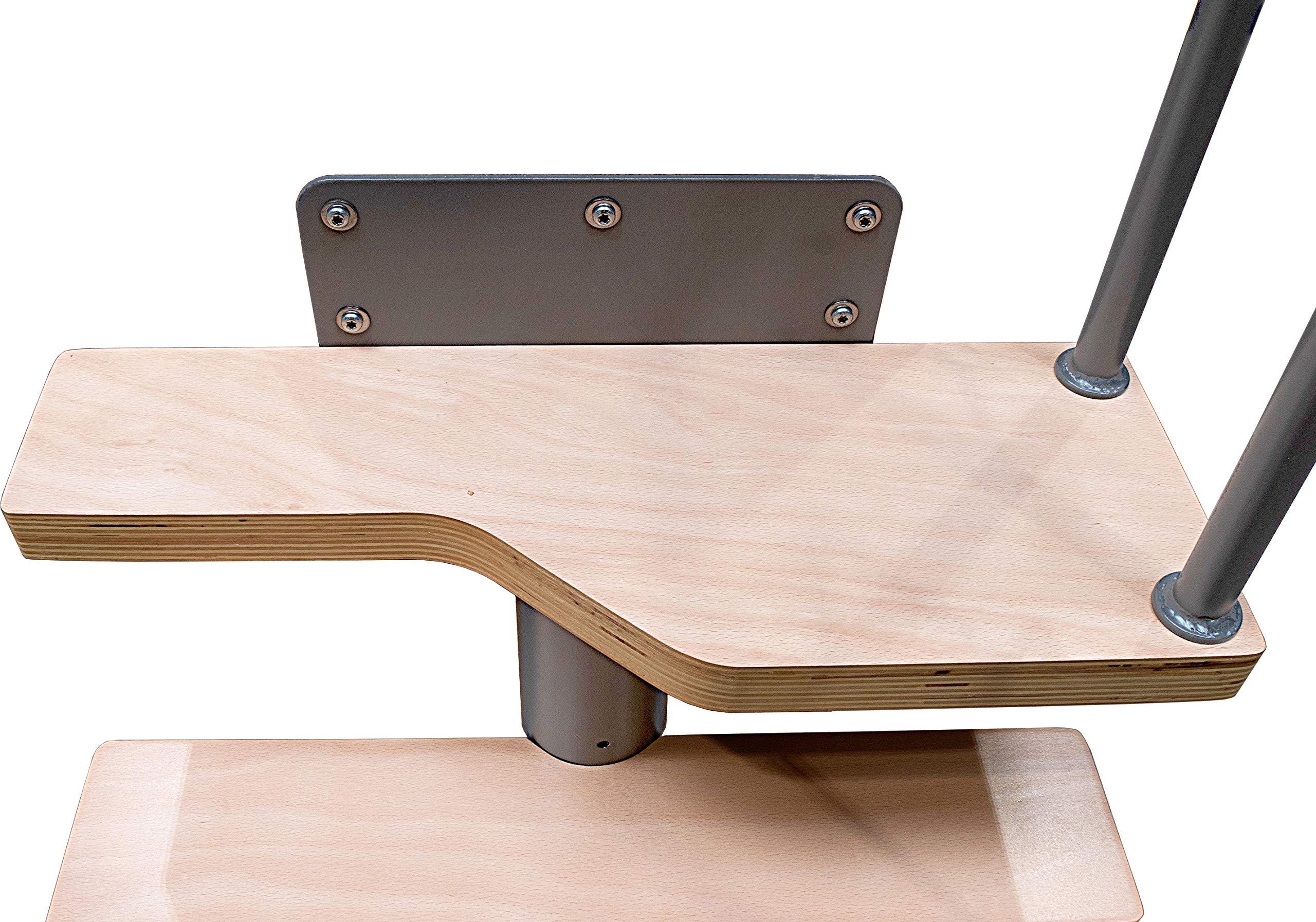 DOLLE Raumspartreppe mit 12 Stufen Höhe 240,5-292 cm Multiplex mit Buche-Deckfurnier Gerade bis ¼-gewendelt inkl. Geländer