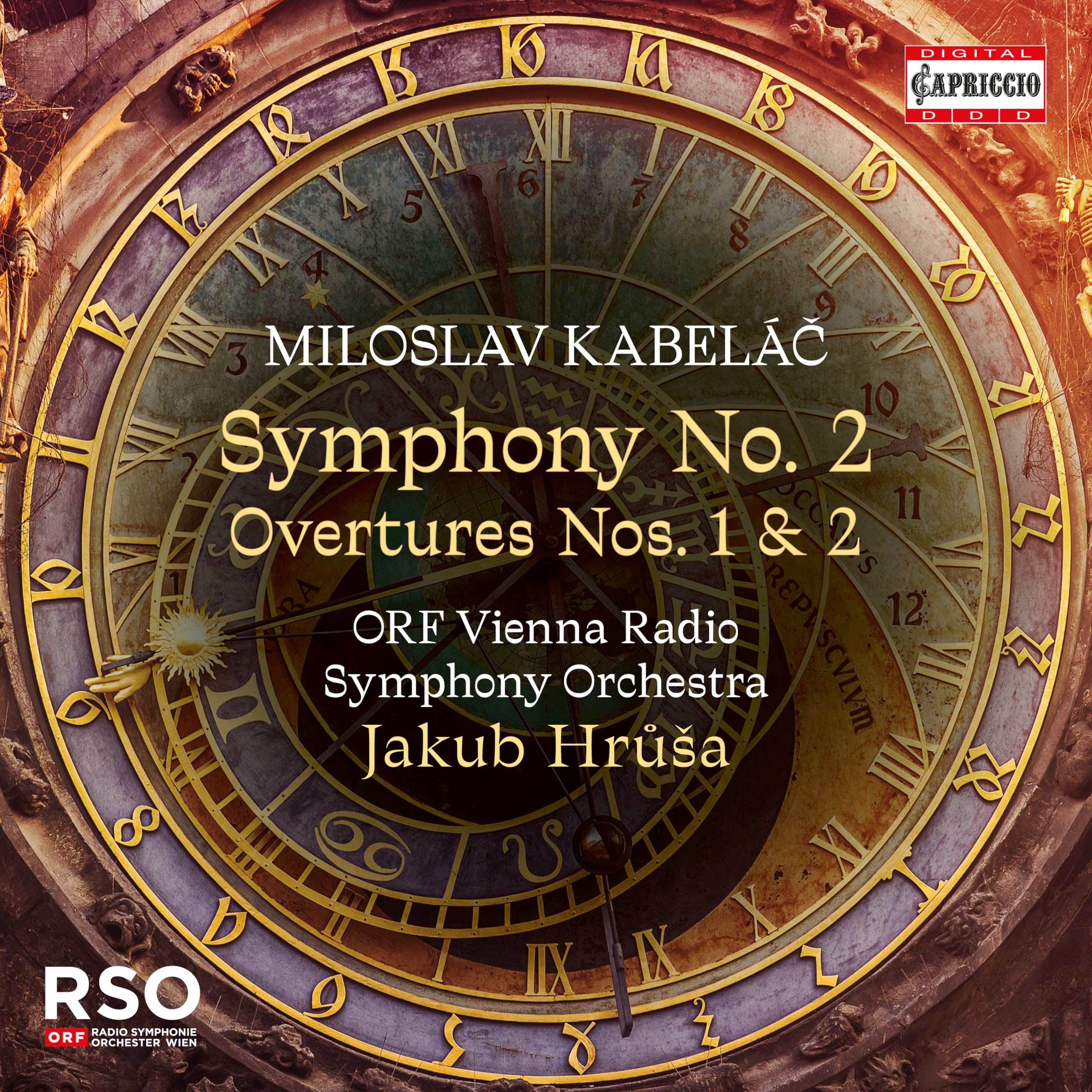 Miloslav Kabelac: Symphony No. 2; Overtures Nos. 1 & 2
