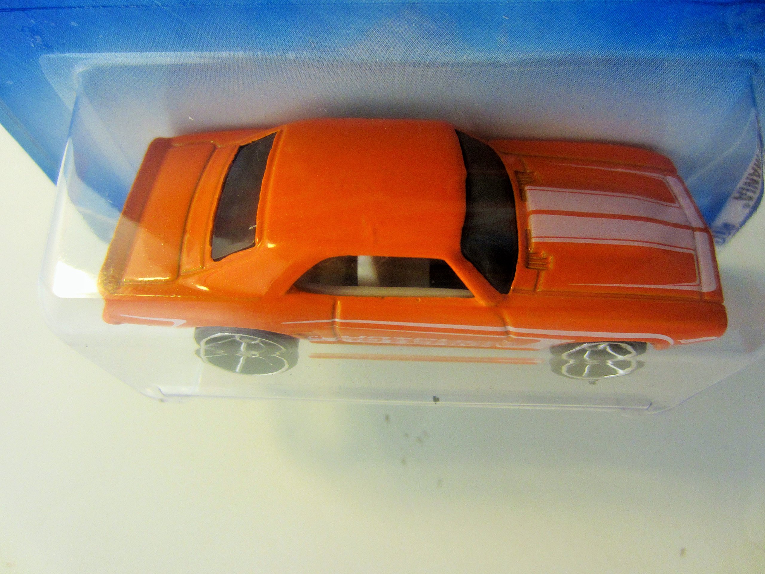 Hot Wheels 2009 Muscle Mania '69 Camaro – Orange 1:64 Scale, #77/190 - View #7