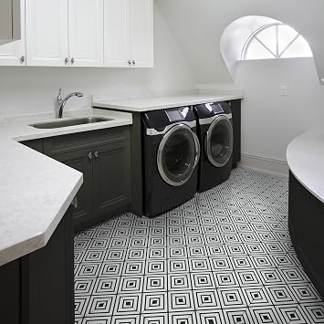 MSI Modena 8 in. x 8 in. Encaustic Matte Porcelain Floor Tile and Wall Tile for Bathroom, Kitchen Backsplash, Accent Wall Tile, and Shower Wall Tile
