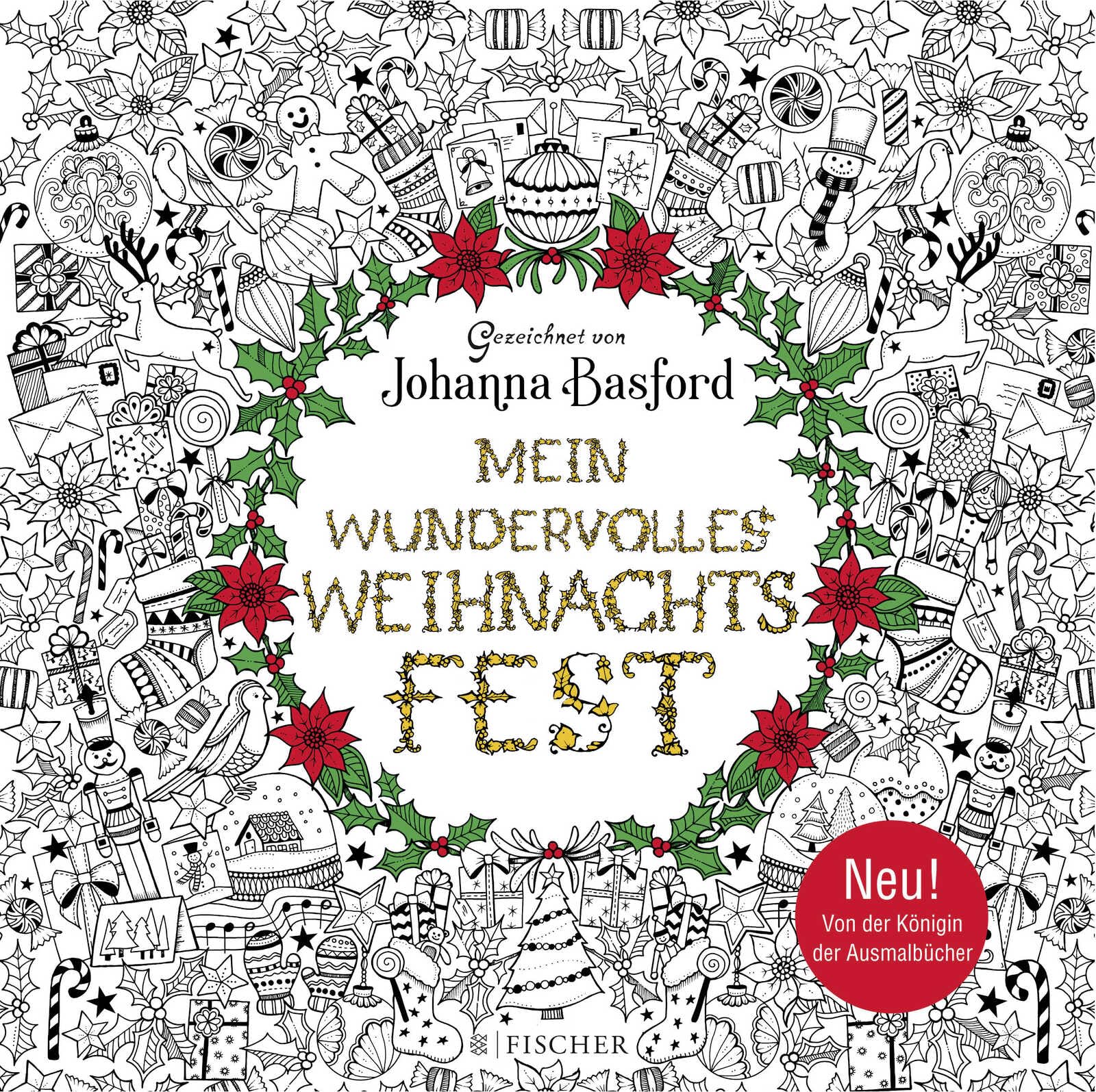 Mein wundervolles Weihnachtsfest: Besinnlich ausmalen