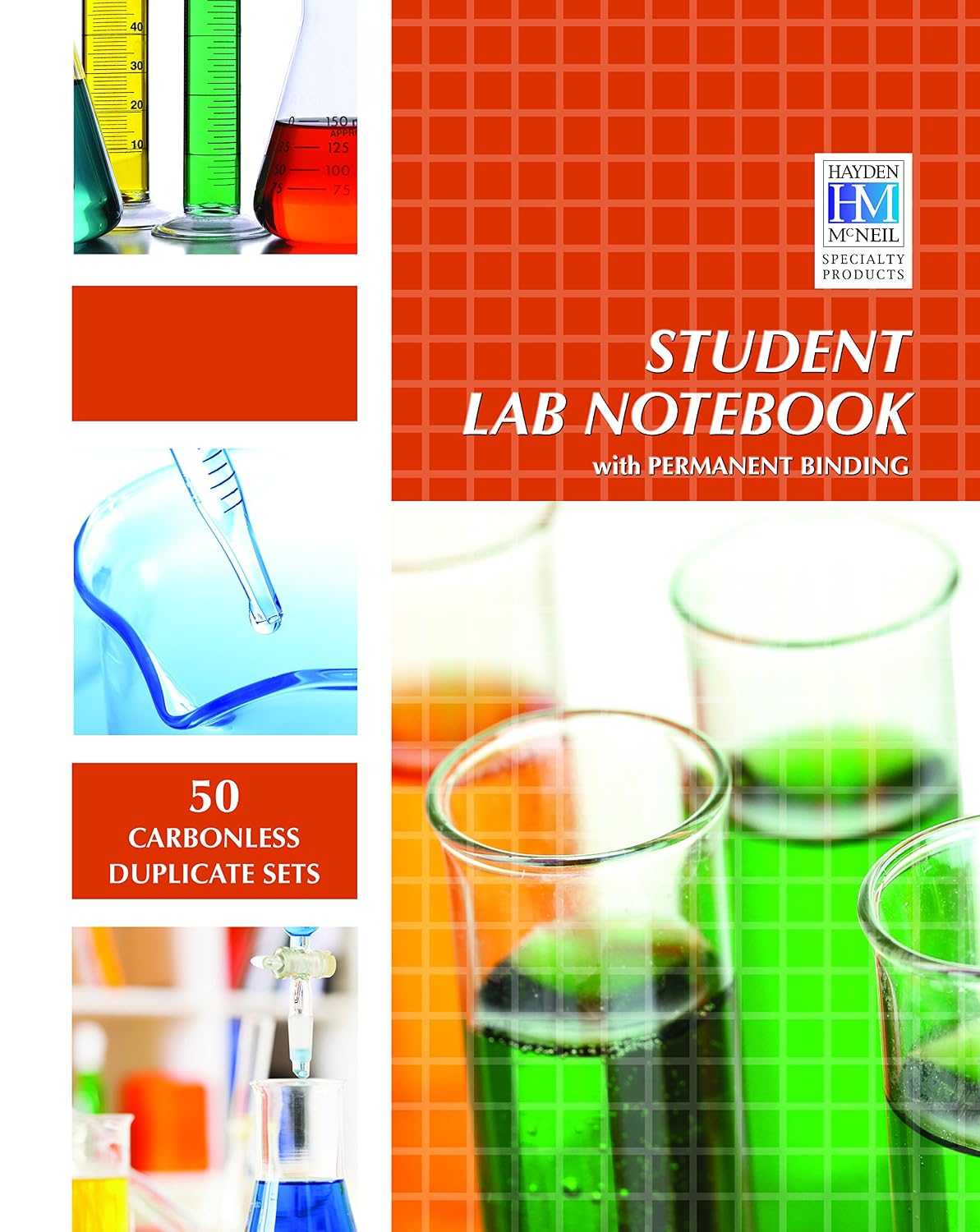 Student Lab Notebook: Top Bound 100 Carbonless Duplicate Sets image 2