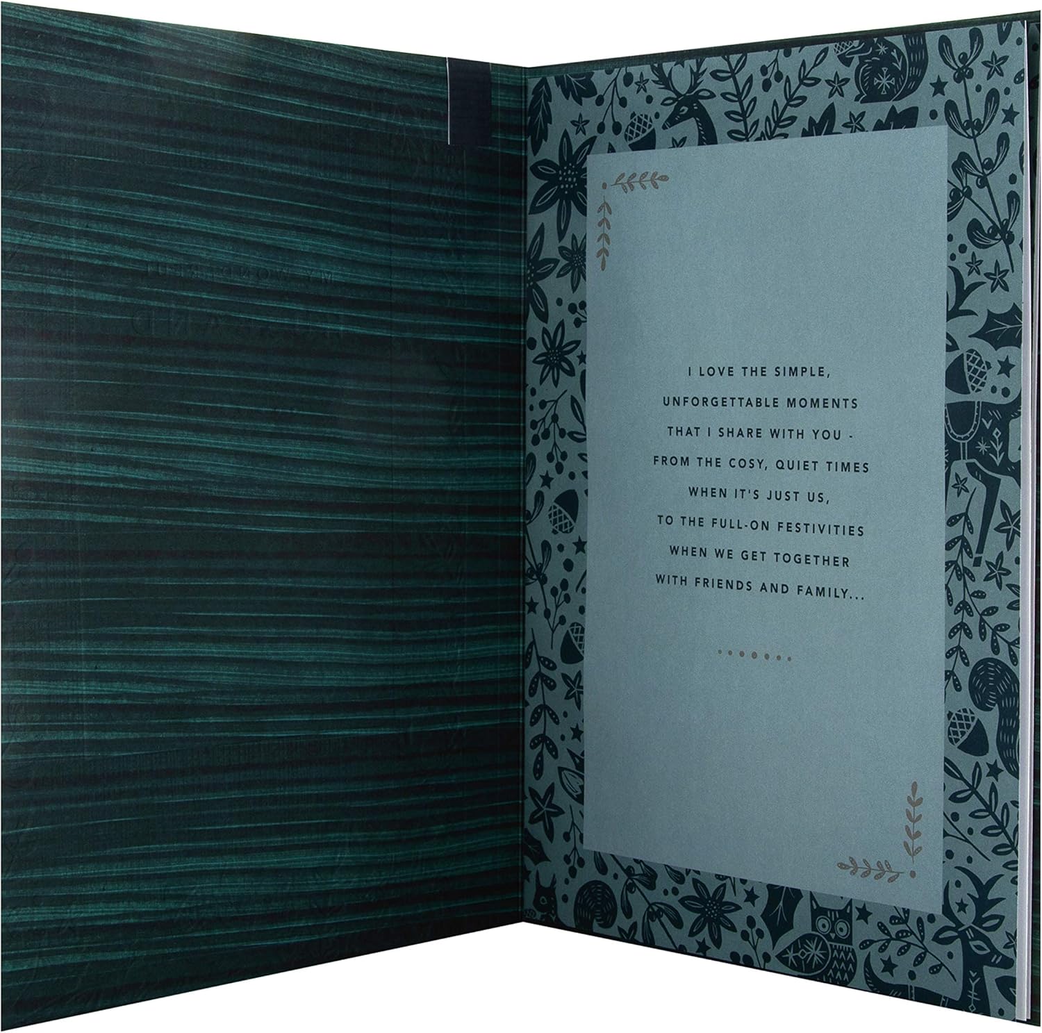 Hallmark Christmas Card for Husband - Traditional Heartfelt Verse