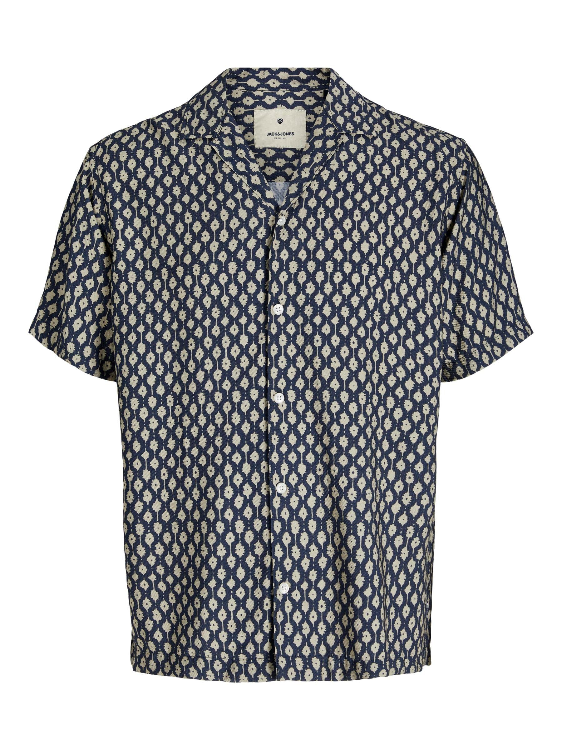 JACK & JONES Male Hawaii-Hemd Relaxed Fit Hawaii-Hemd