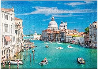 MyPuzzle Grand Canal in Sunshine in Summer, Venice, Italy - Premium 1000 Piece Puzzle - MyPuzzle Special Collection by Puzzle Galaxy
