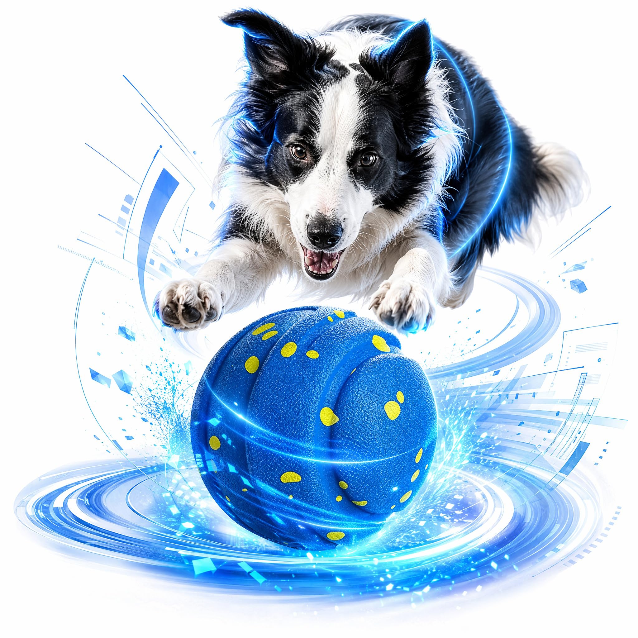 Pelota de juguete interactiva para perros