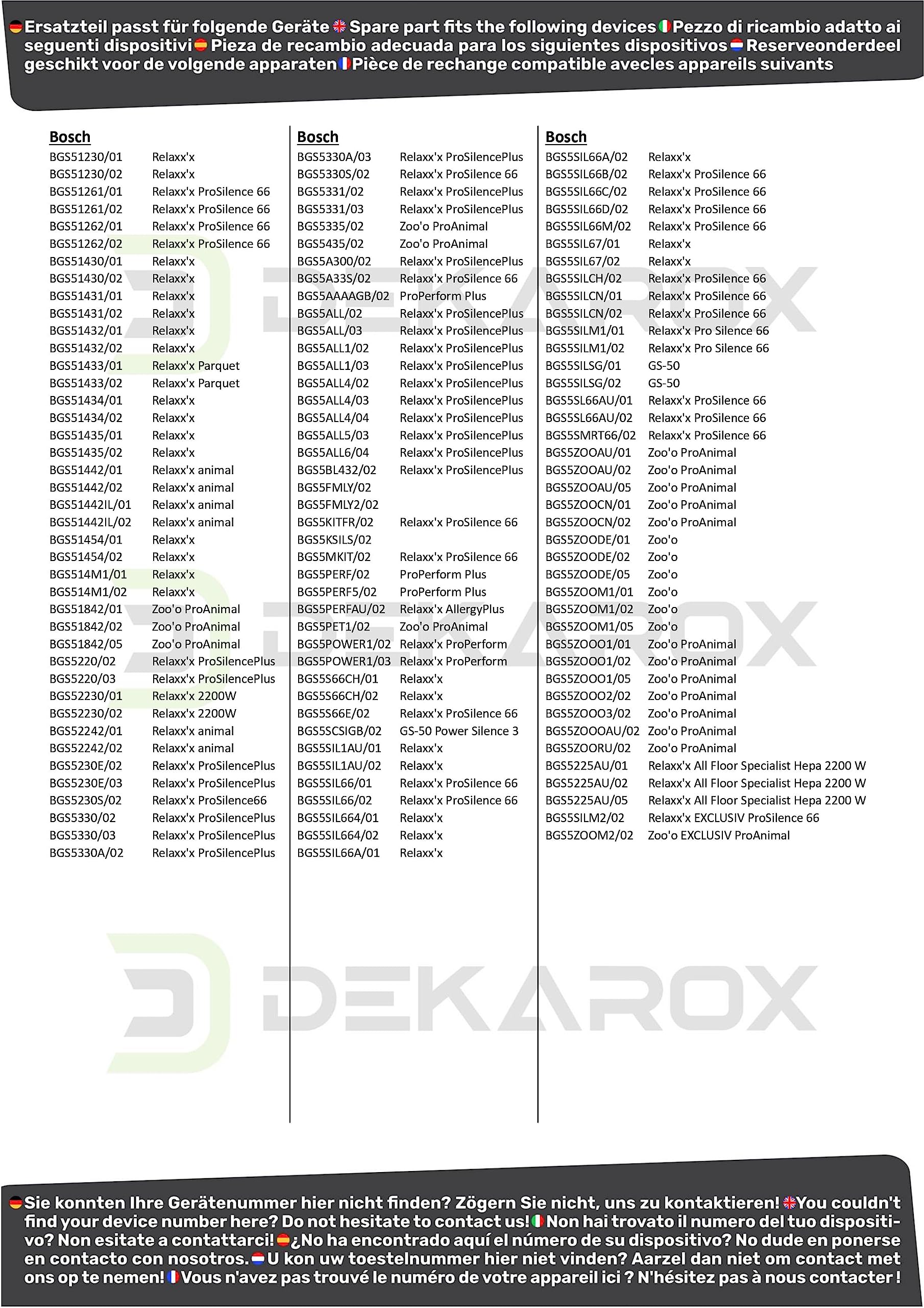 Filtro de láminas de 205 mm de diámetro para Bosch Siemens 708278 00708278 filtro para aspiradora sin bolsa como Zoo Pro Animal Relaxx'x