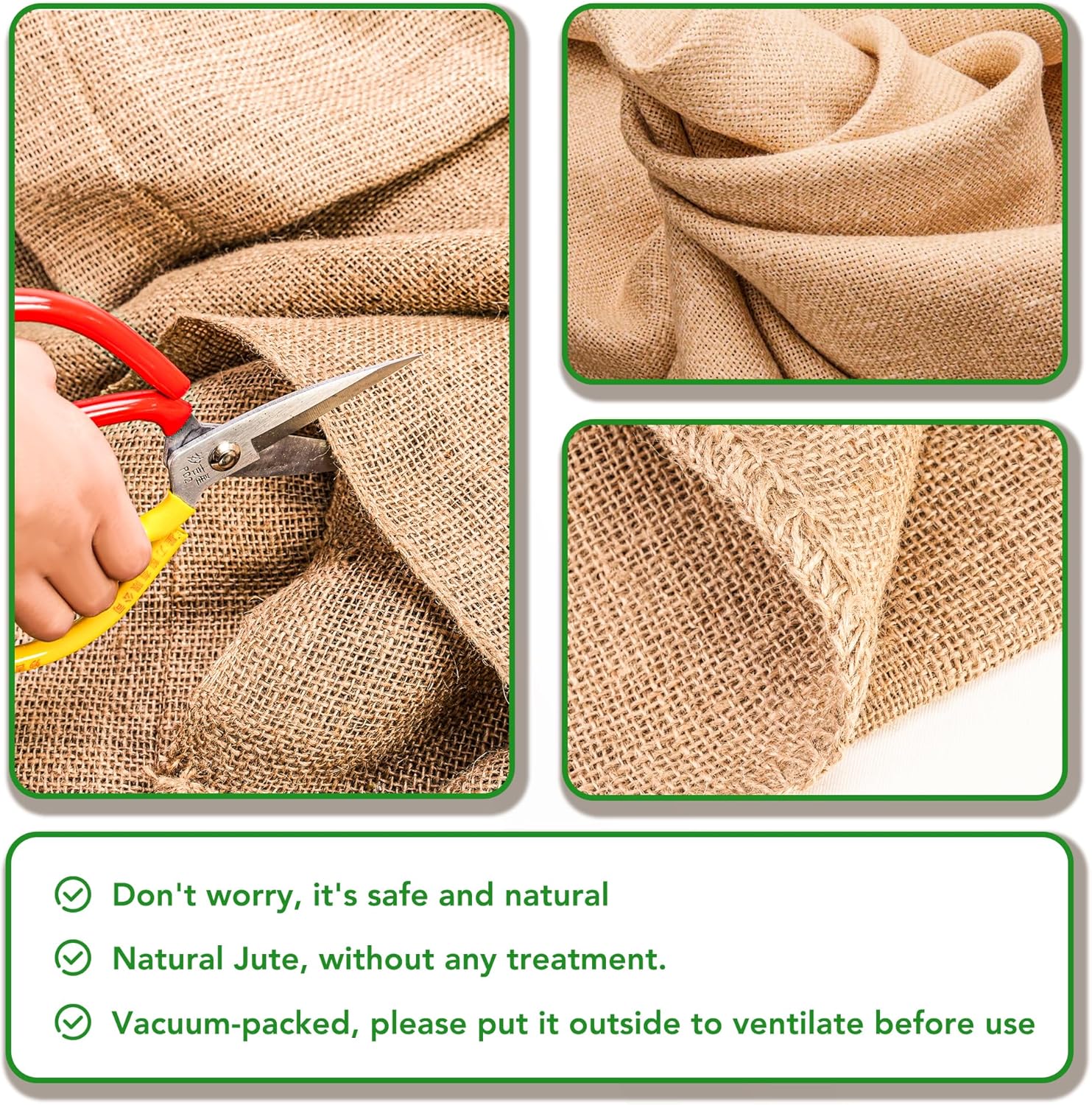 40" x24Ft Natural Burlap Plant Covers, Tree Wrap Freeze Protection Fabric Burlap Blankets for Tree Protect Covering,Farmhouse Decor,Rustic Party Wedding Decor.