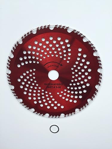 Miniatura 2 de 1 cuchilla de 9 "-68t Renegade "Razor"  Hybrid - Especialidad multiusos - RENEGADE BLADE - Cortador de cepillo de carburo cuchillas para malezas,