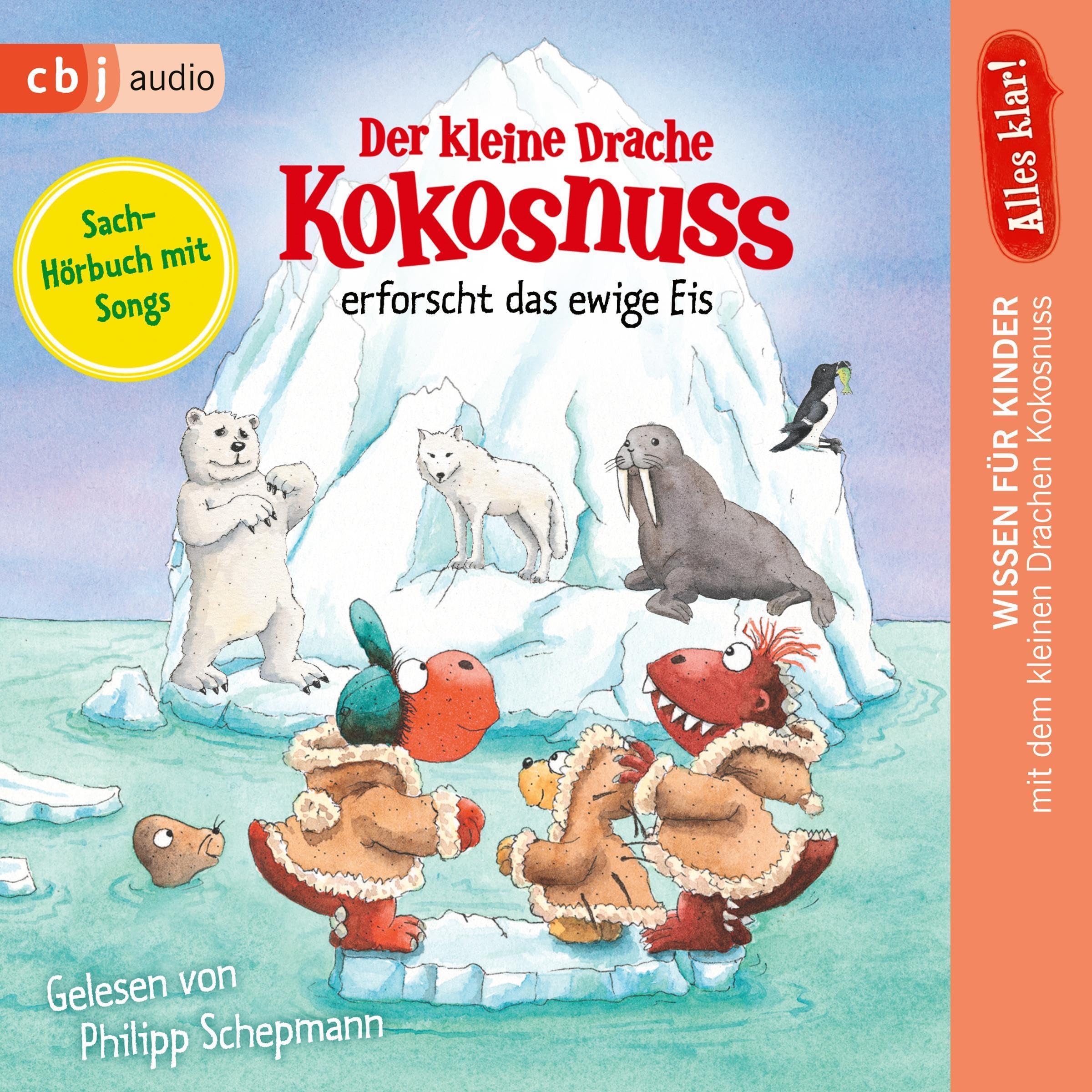Cover art for Alles klar! Der kleine Drache Kokosnuss erforscht das ewige Eis