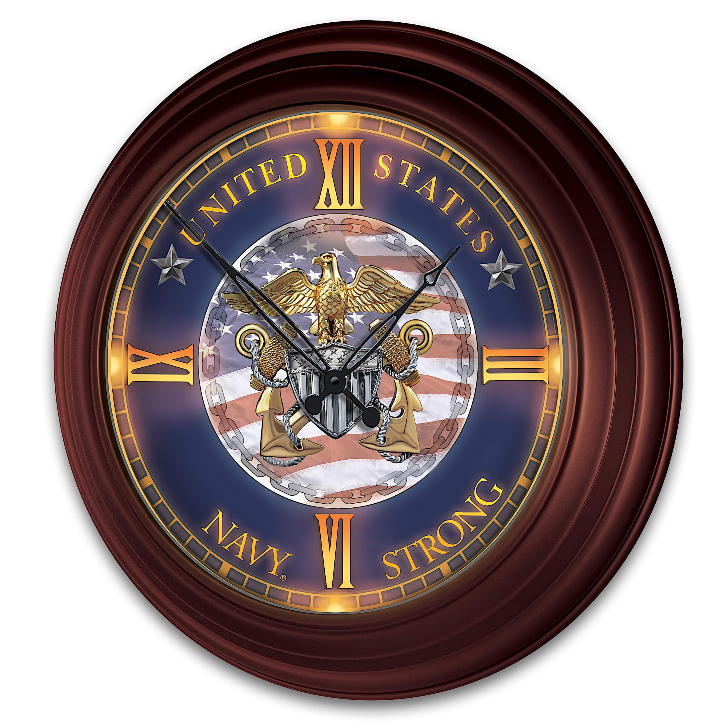 Amazon.com: The Bradford Exchange U.S. Navy Outdoor Illuminated