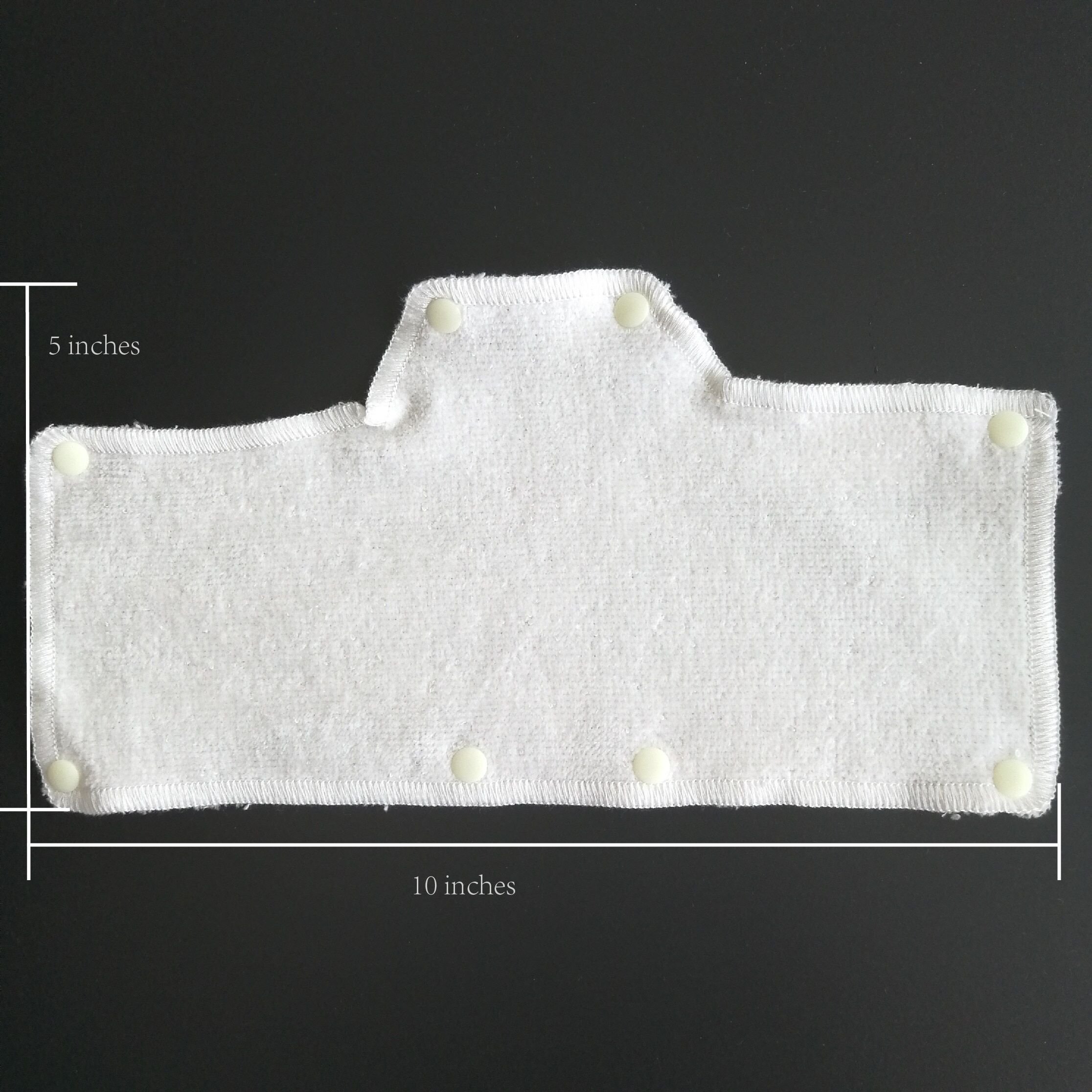 Banda para el sudor blanca para casco duro, lavable, terciopelo, rizo, algodón, almohadilla para sombrero duro, banda para la cabeza, forro NAEE a presión (9 piezas)