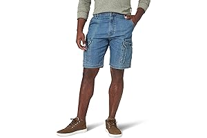 Classic Stretch Cargo Shorts for Men