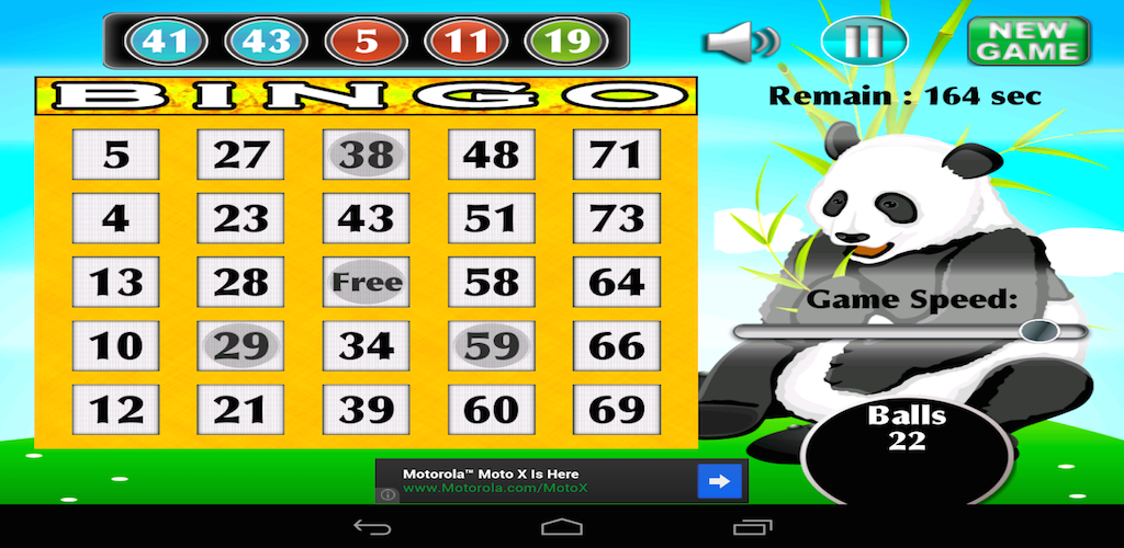 Classic Bingo Panda Free Game Boreal Woodland Fluke 2015 Casino Jackpot
