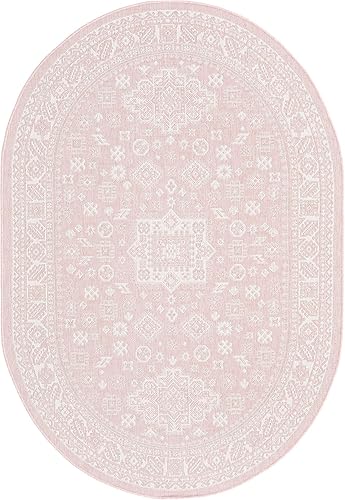 Miniatura 644 de Rugs.com Outdoor Aztec Collection Alfombra – 4 x 6 pies alfombra de tejido plano gris carbón perfecta para salas de estar, grandes comedores, planos
