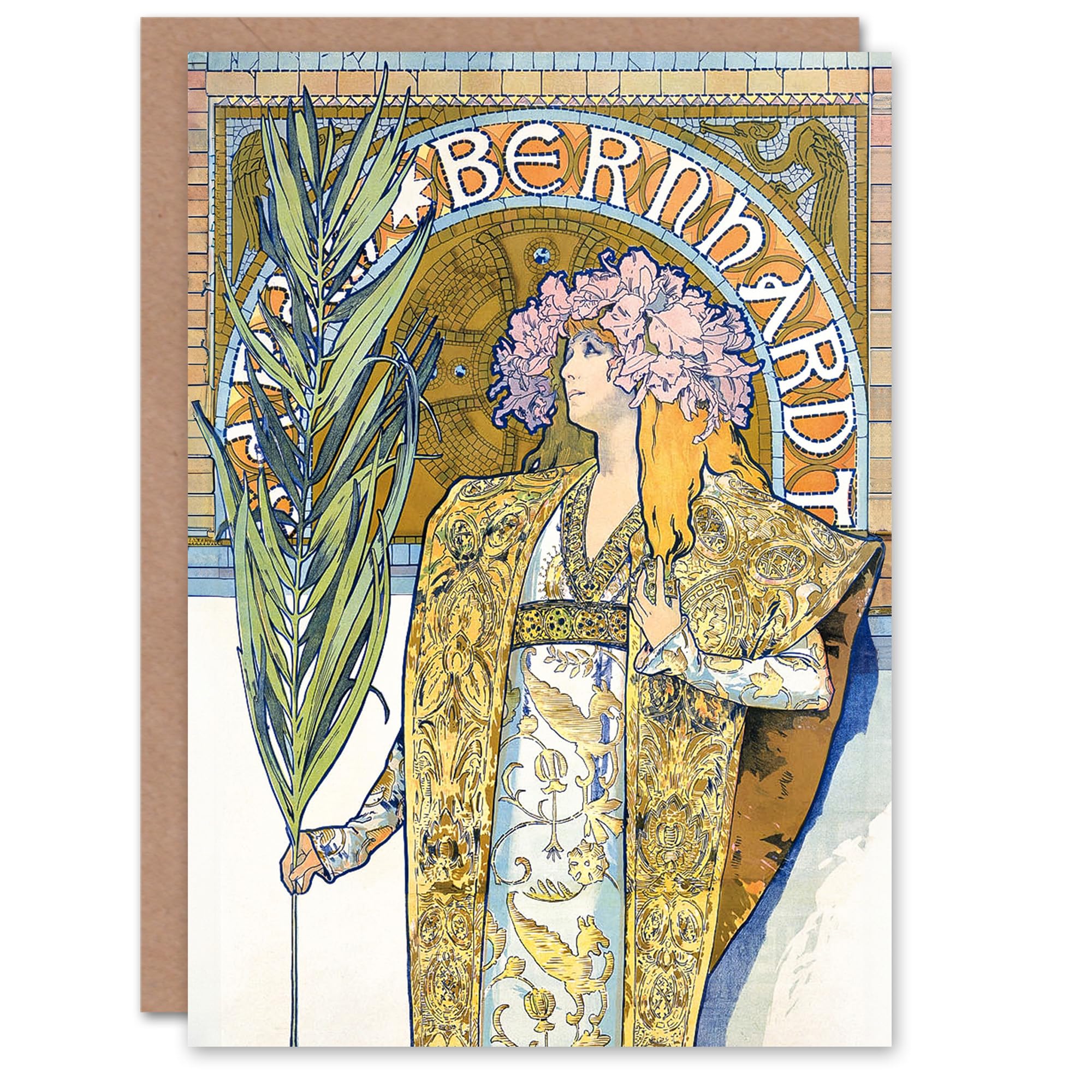 Artery8 Alphonse Mucha Art Card Gismonda Play Art Nouveau