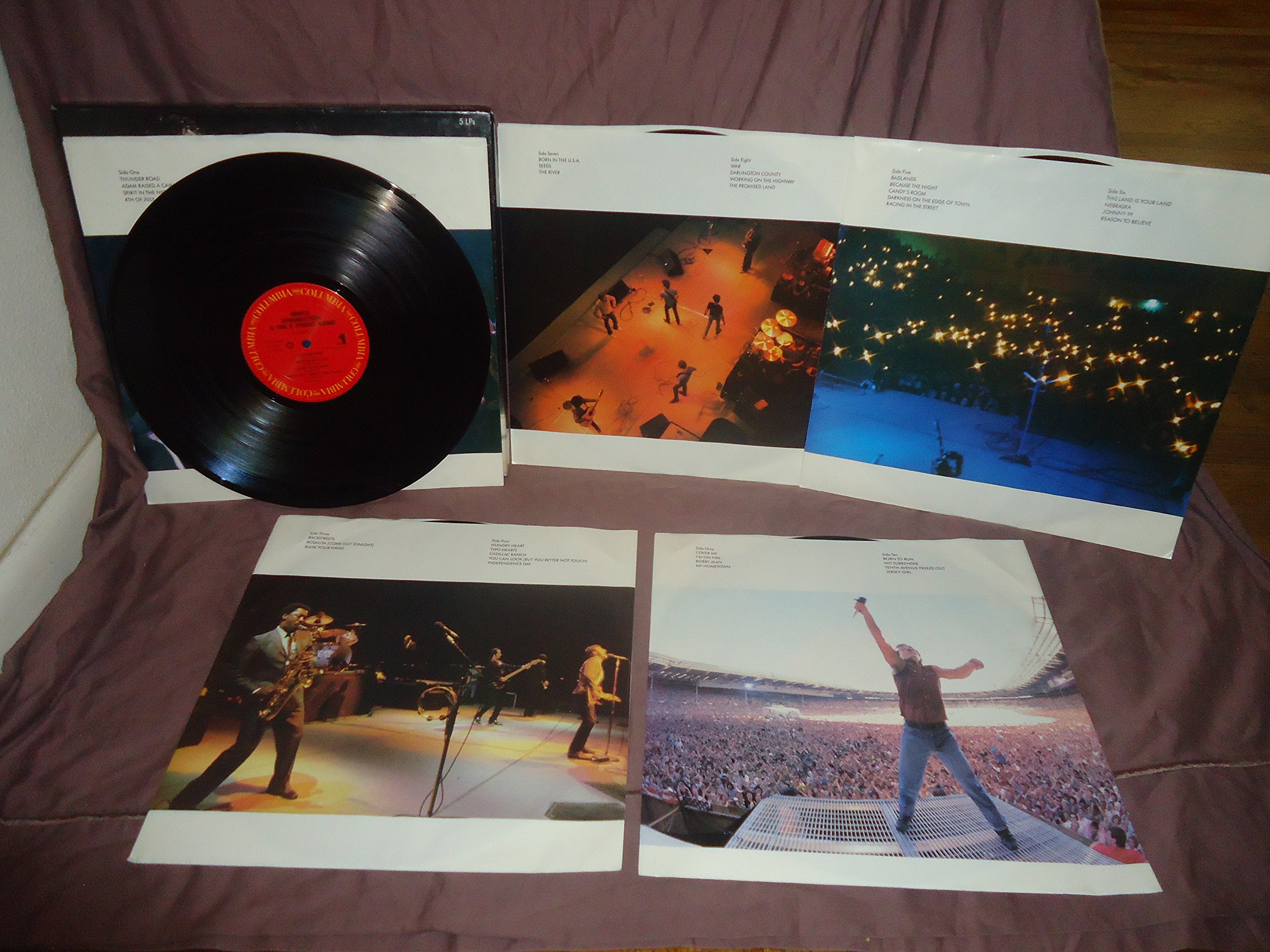 BRUCE SPRINGSTEEN & LA BANDA E STREET Live 1975-1985 Columbia VG+