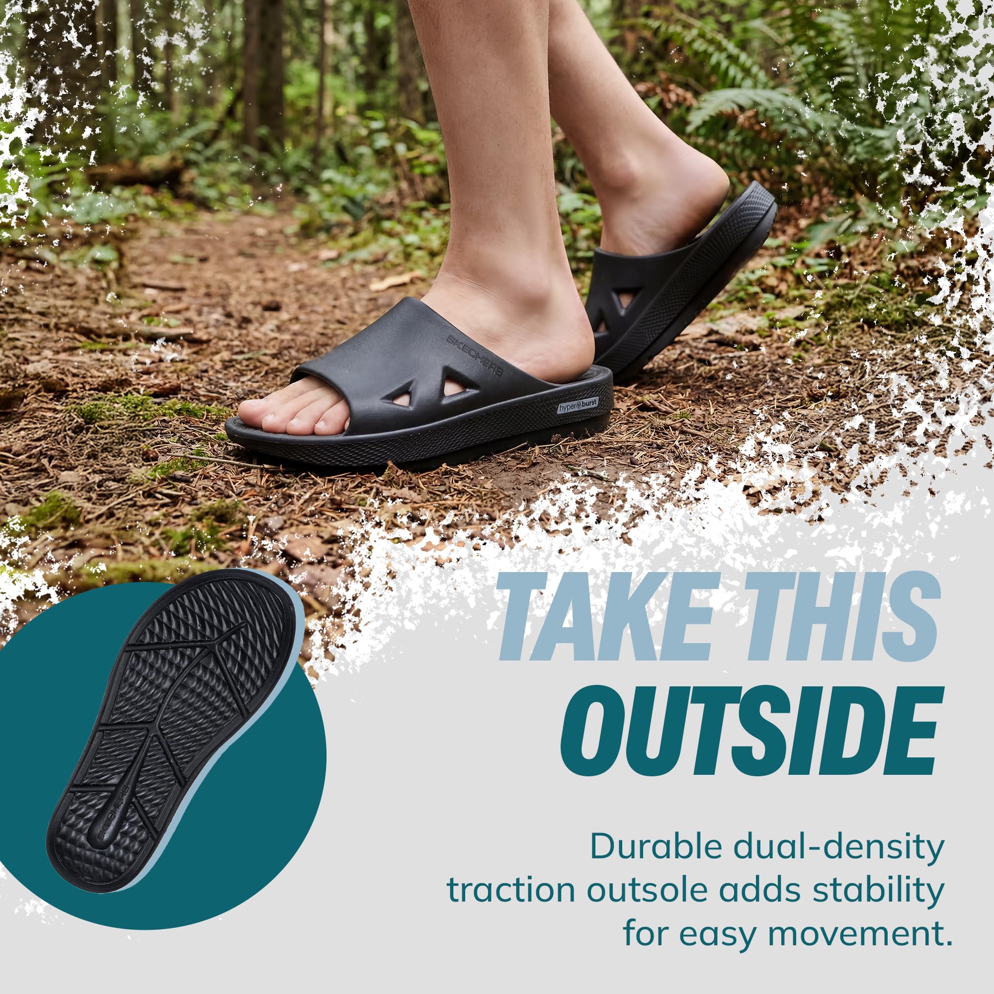 Skechers Mężczyźni Go Recover RefreshSandał