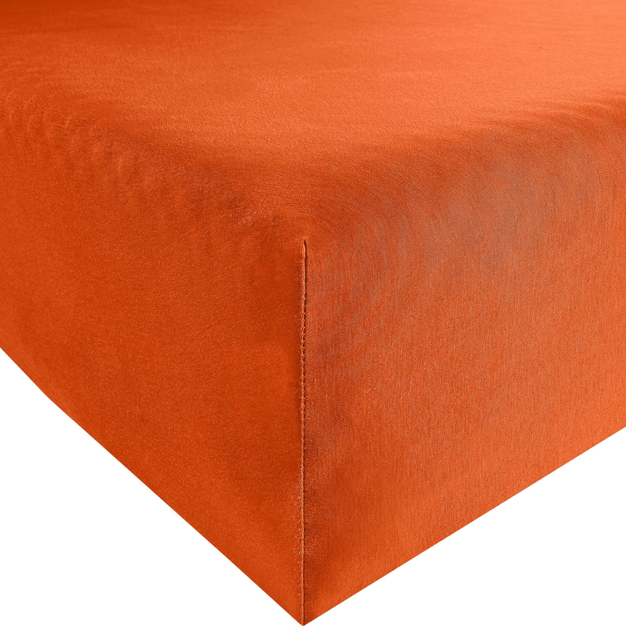 Bassetti Spannbettlaken Uni O1/893 Apricot Baumwolle/Elastan