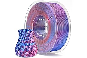 ELEGOO Silk 3D PLA Filament 1.75mm - Dual Color Silk Blue Purple,...