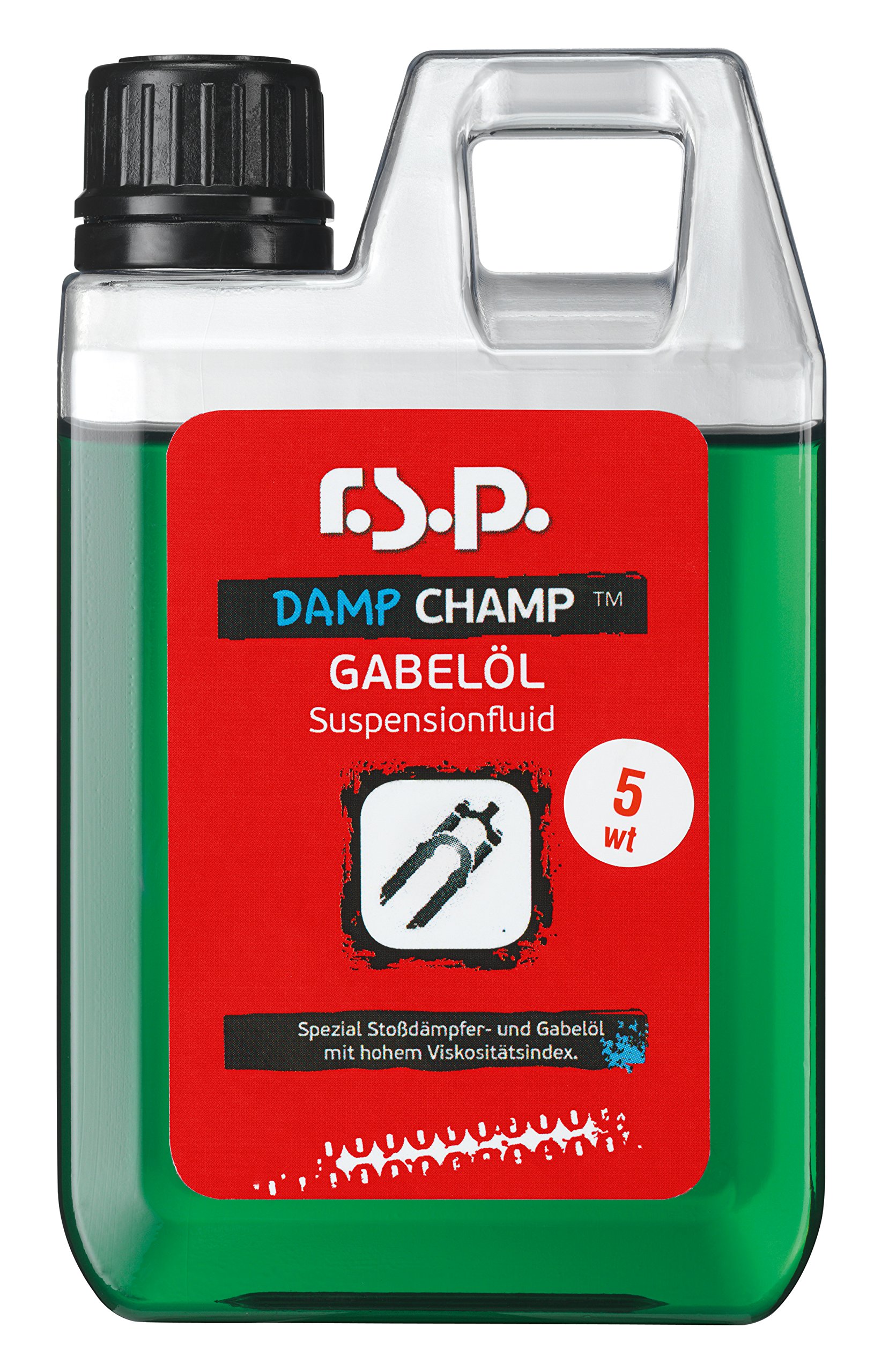 R.S.P Unisex's Damp Champ 5 - Sospensione Fluido-multicolore, 0,250 litri