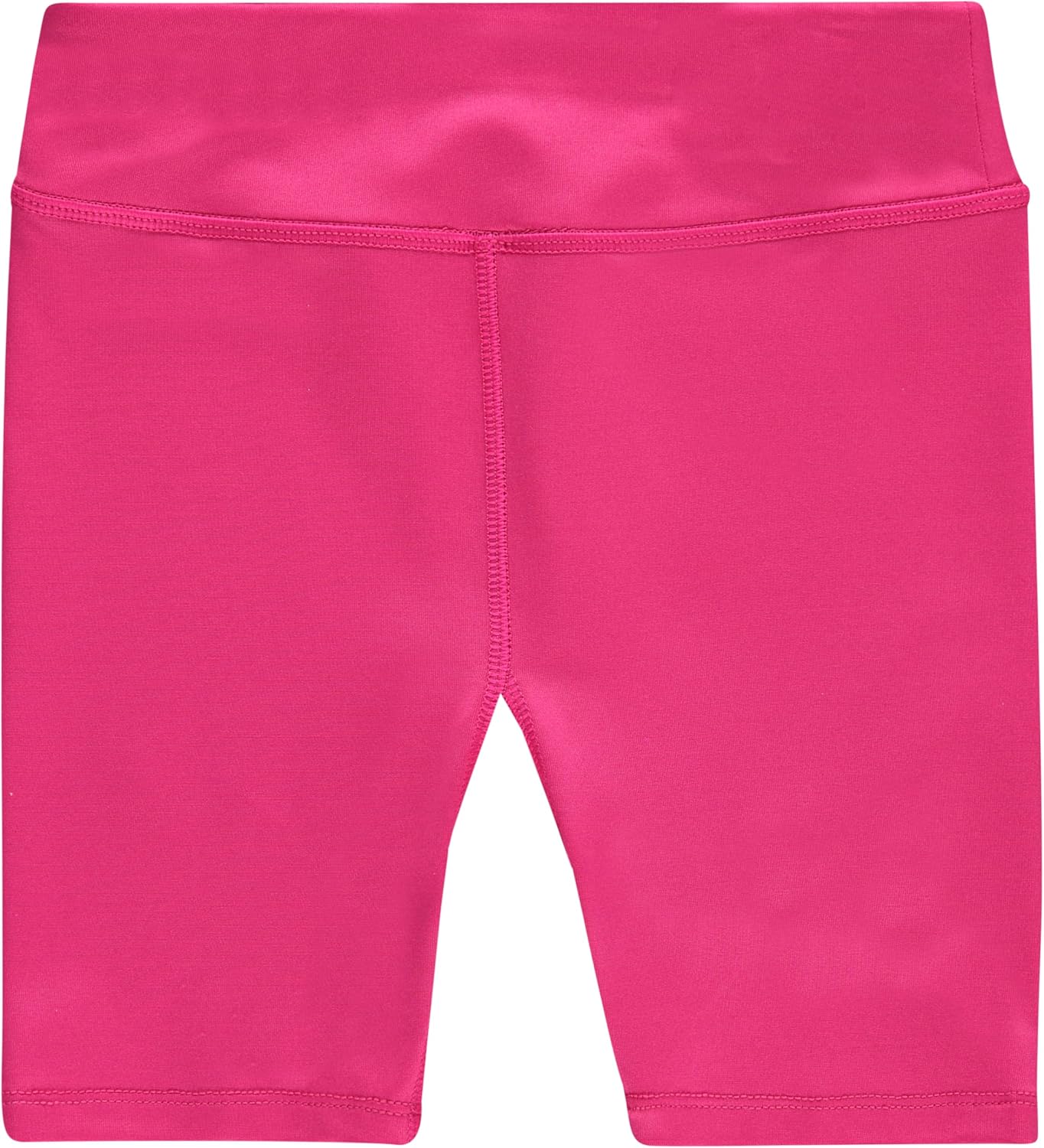 BTween Girls 4 Pack Bike Shorts Stretchy, Soft High Waist Athletic Shorts for Kids with Fun Prints Colors