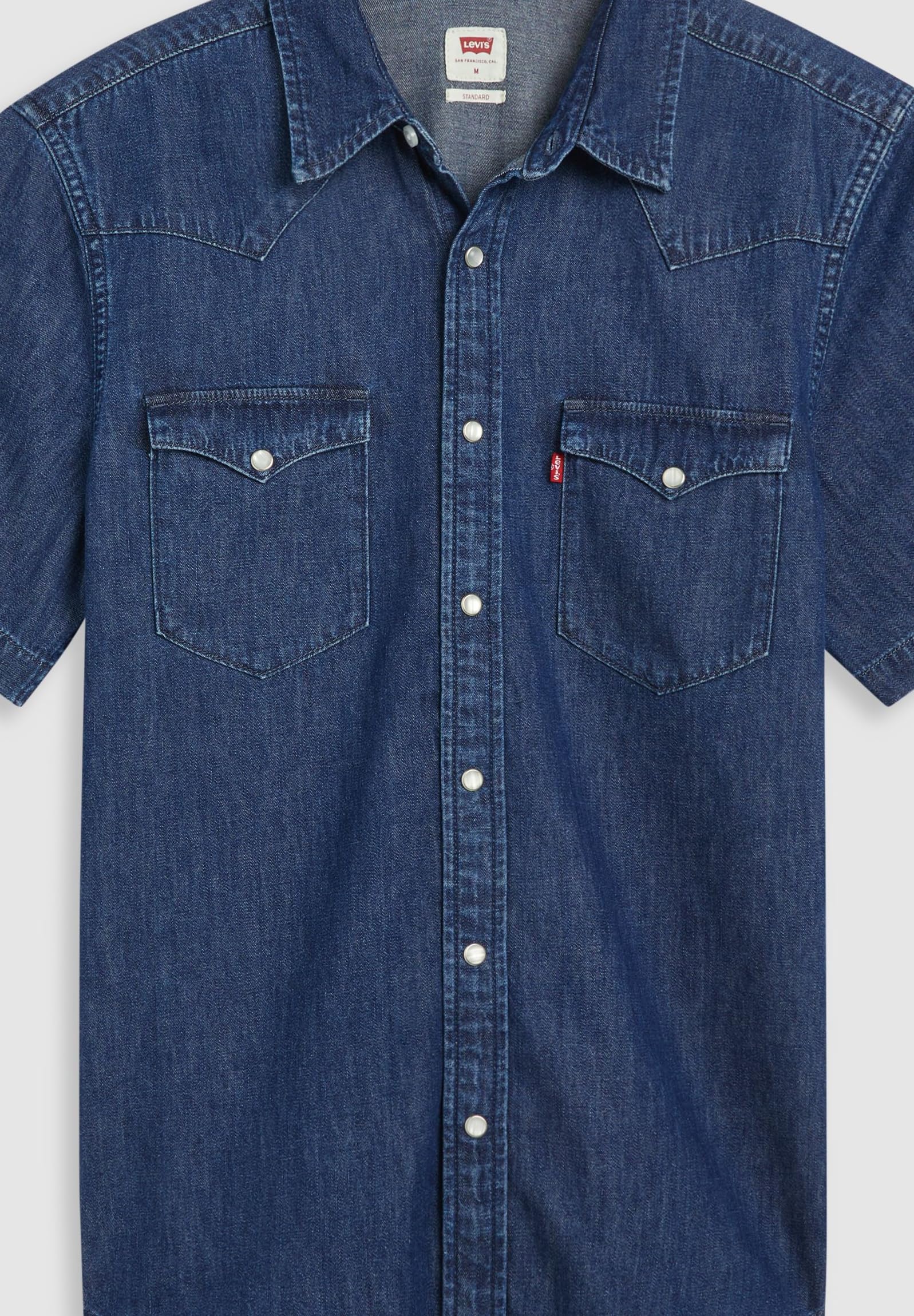 Levi's Herren Ss Classic Western Hemd mit Button-Down-Kragen (1er Pack)