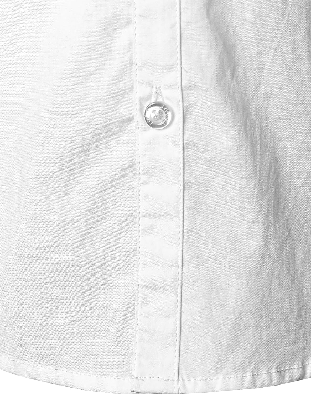 JOGAL Boys Short Sleeve Dress Shirts Kids Pleated Tuxedo Shirt with Bow Tie for 6-14 Years Old - Image 4