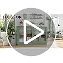 Luxury Glass Dining Cabinet Modern