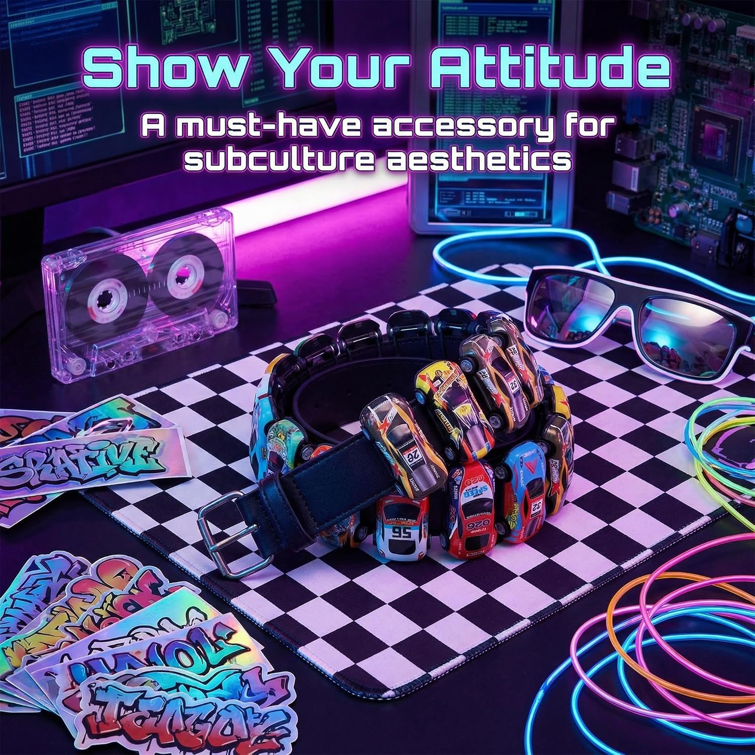 Novelty Mini Car Model Belt