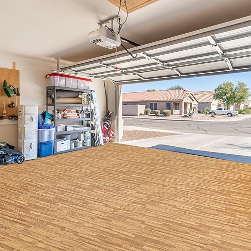 Miniatura 5 de Sorbus  Losetas de madera veteada, losetas de espuma entrelazada, mosaicos de 38" - Suelos gruesos de esteras de madera - Losetas para orillas -