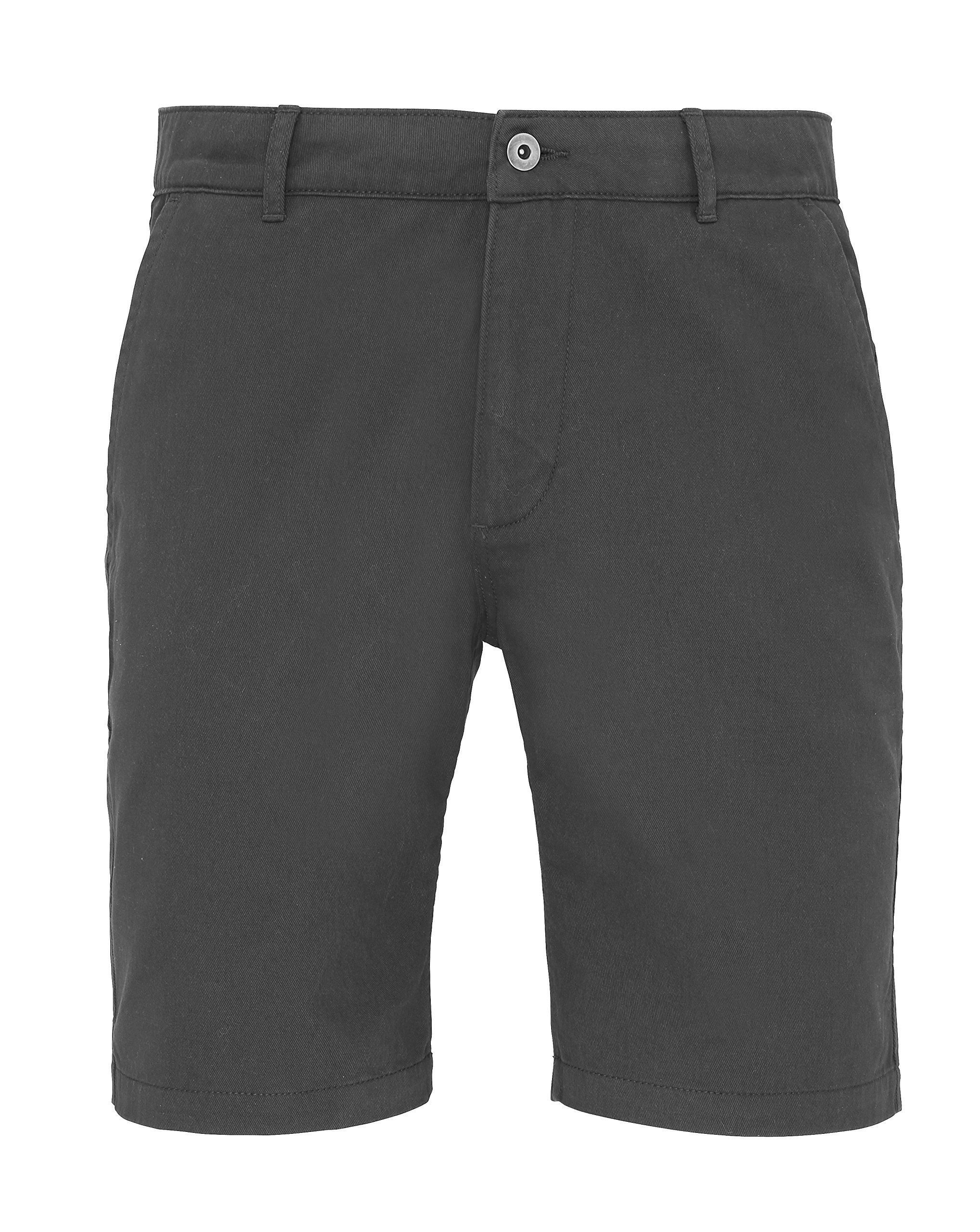 Asquith And Fox Men's Slate Asquith & Fox Chino Shorts. Sizes Xs - 4XL (3Xl 42", )