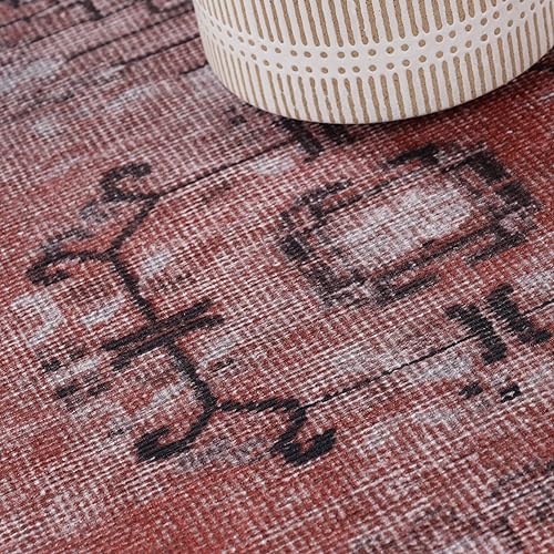 Miniatura 26 de Superior Alfombra de área para interiores para sala de estar, dormitorio, cocina/comedor, oficina, única, alfombras con respaldo de algodón, Athena