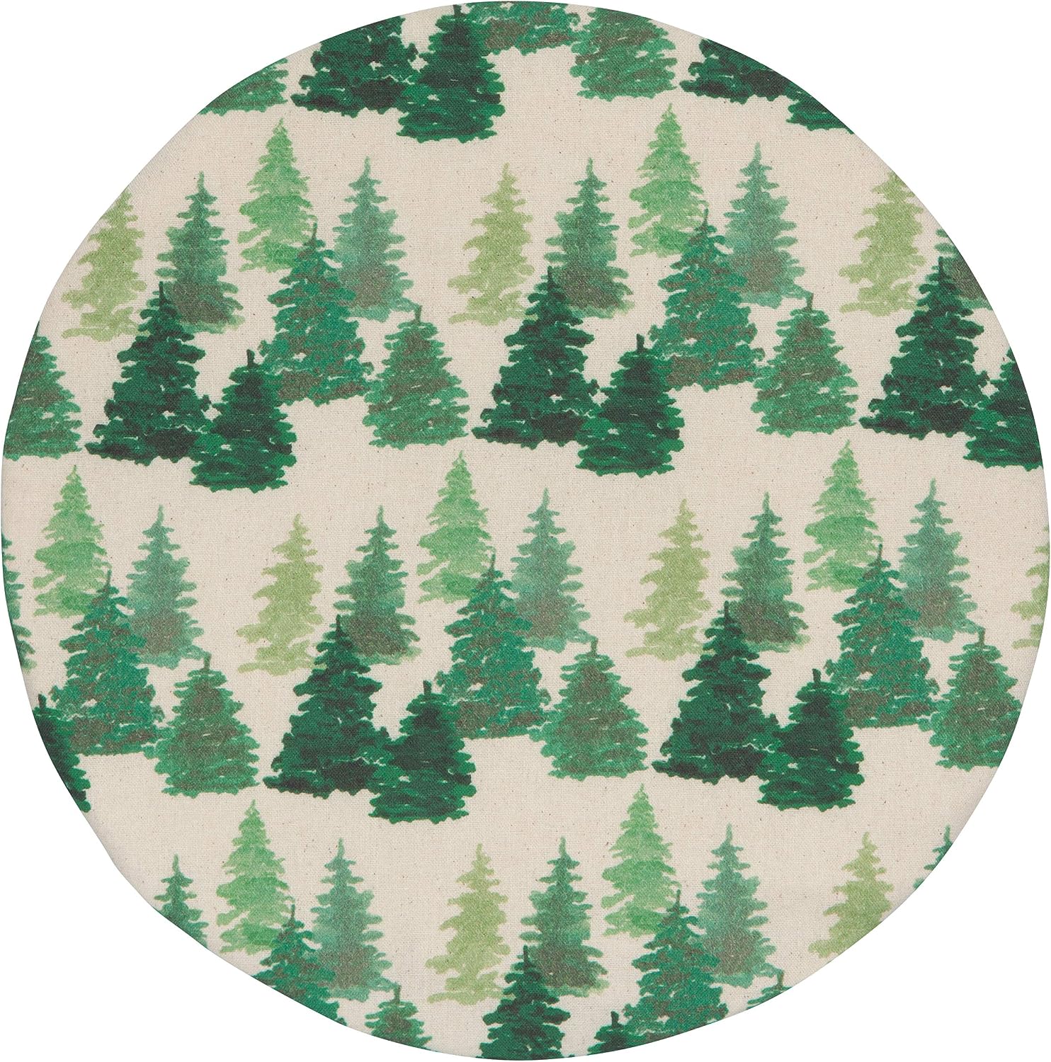 Now Designs Woods Save It Reusable Cotton Bowl Covers 7.5 and 9.25 inch, Set of 2