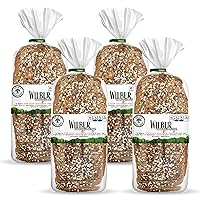 Vista 17 de Dr. B's Wilbur Five Harour Pan multigrano 0.04 oz de carbohidratos netos y 0.27 oz de proteína Bajo en calorías, vegano, sin azúcar Pan de pan