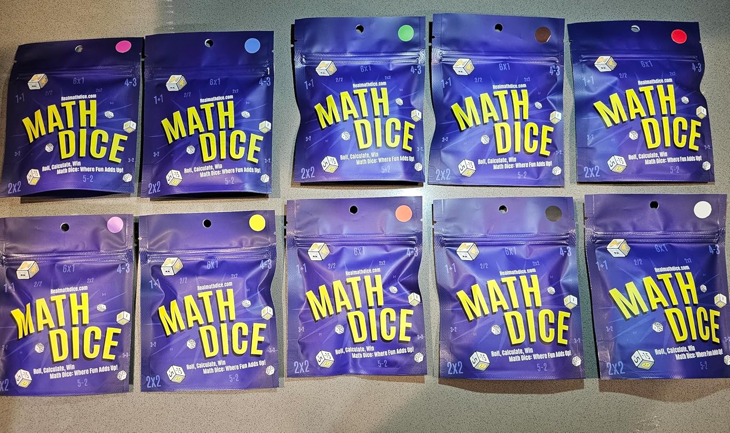 Math Dice