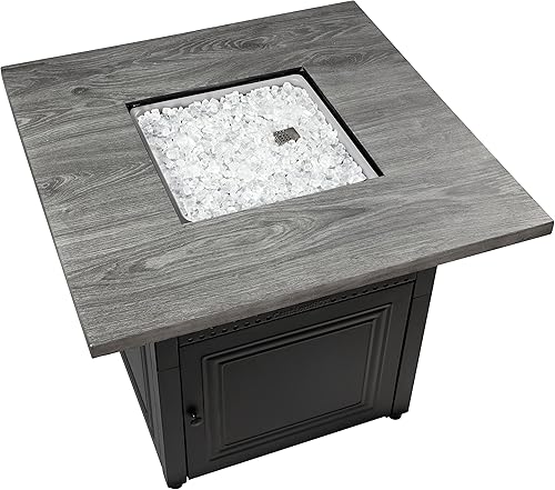 Miniatura 5 de Endless Summer DualHeat Dakota - Hoguera de 38 pulgadas, fogata de propano 2 en 1 de doble calor y calentador para exteriores, 41,000 BTU combinados